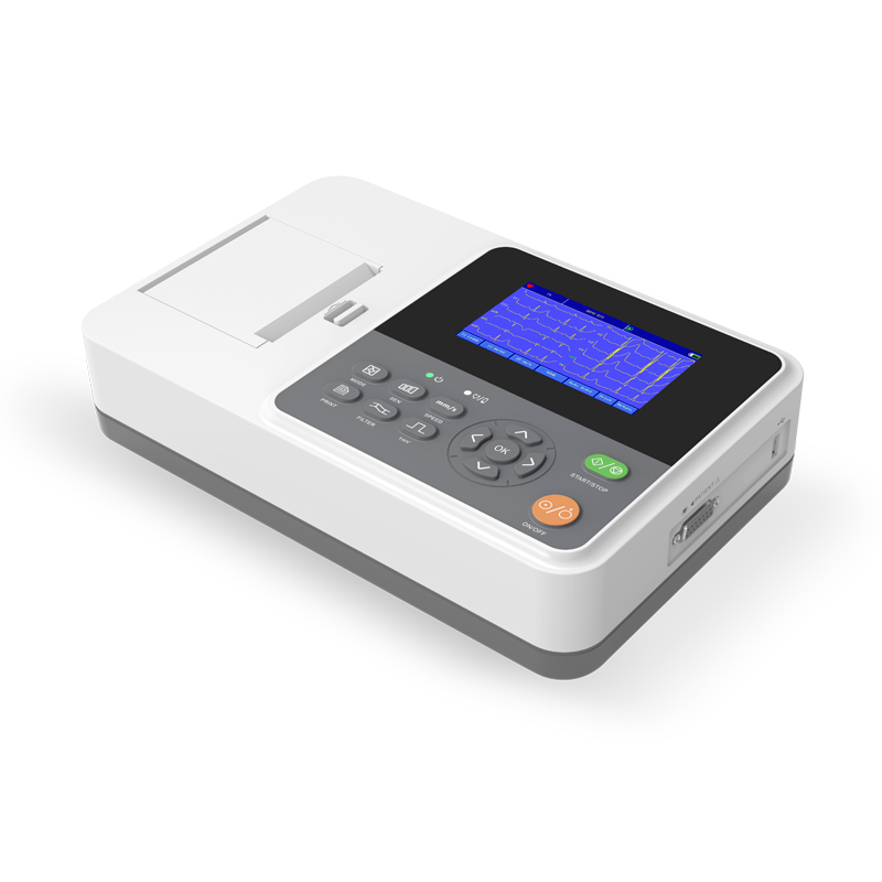Ekg Ecg Machine Portable - CONTEC E3 휴대용 디지털 3채널 12리드