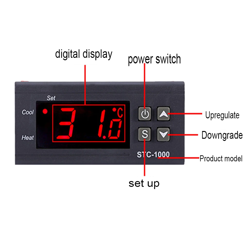 스마트 STC-1000 온도 컨트롤러 LED 디지털 온 - Lab Incubator 리뷰 및 가격