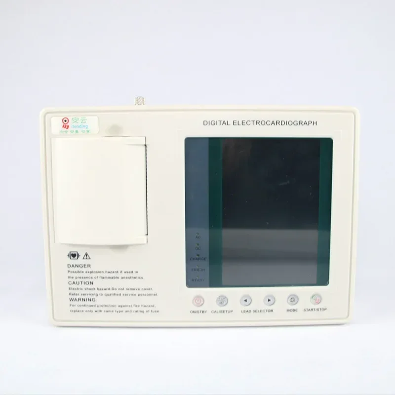 고품질 휴대용 저렴한 가격의 ECG 기계 3채널 12리 - Ekg Ecg Machine Portable 리뷰 및 가격
