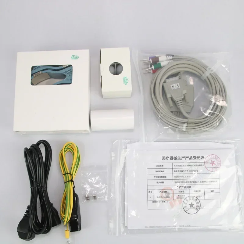고품질 휴대용 저렴한 가격의 ECG 기계 3채널 12리 - Ekg Ecg Machine Portable 리뷰 및 가격