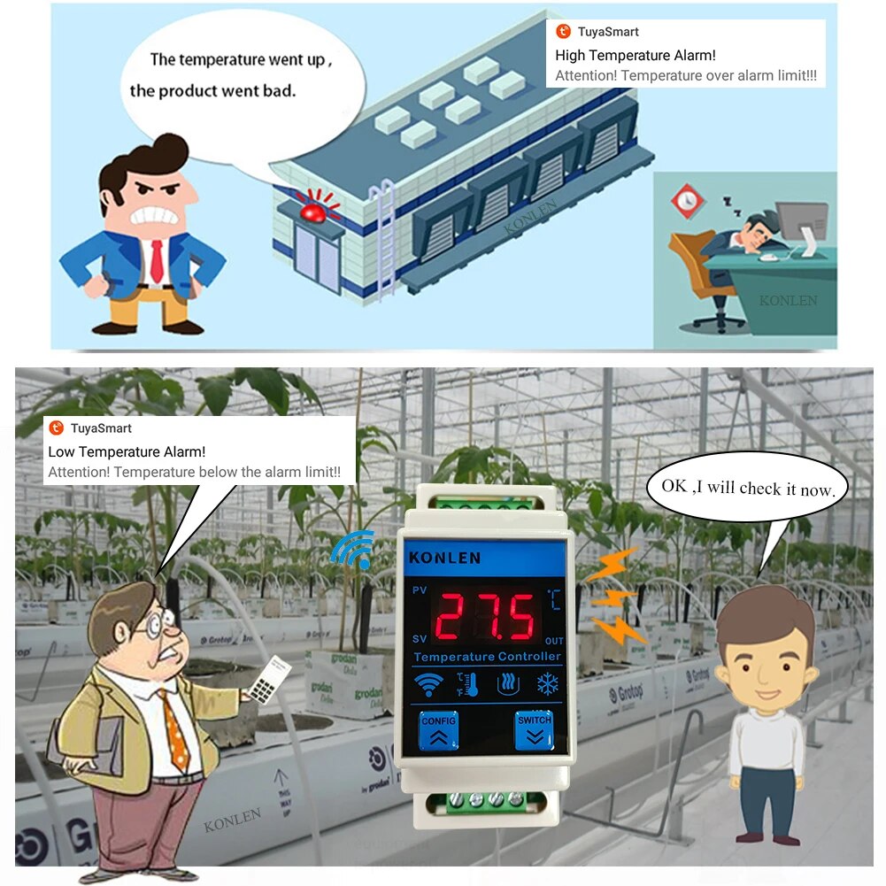 Tuya WIFI 온도 센서 온도계 컨트롤러 냉동고 냉 - Lab Incubator 리뷰 및 가격