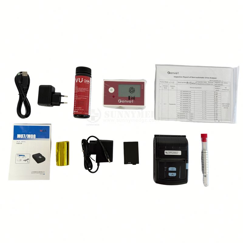 B167-2_vet 반자동 수의학 휴대용 소변 분석기, - Urine Analyzer Strip 리뷰 및 가격