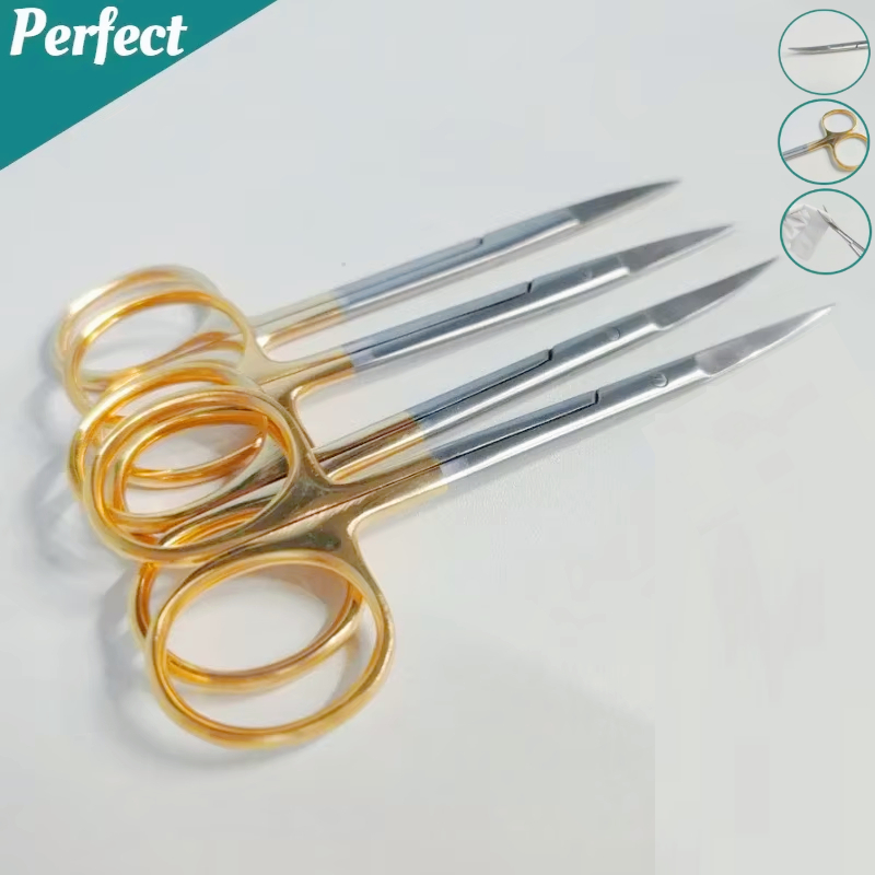 스테인레스 스틸 금도금 손잡이 치과 수술용 가위, 스트 - Medical Lab Science 리뷰 및 가격